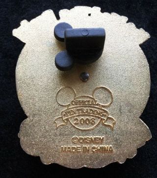 Disney DLR The Mad Tea Party Cup Ride 3D Spinner Pin Mickey Alice Chip Dale 2008 2