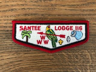 Santee Lodge 116 S10 Flap Pee Dee Area Council
