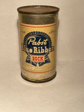 Pabst Bock Flat Top Beer Can From Milwaukee Wi.