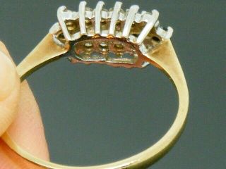 9ct Gold Sapphire Vintage Hallmarked Ring size N Asprey & Co 3