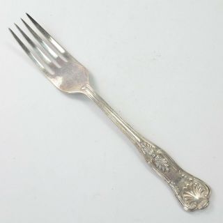 Vintage Kings Pattern Dinner Fork Silver Plate Viners Ep A1 Cutlery England