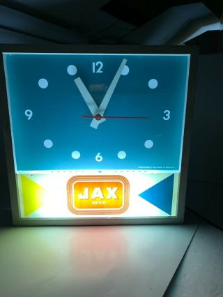 JAX BEER ADVERTISING CLOCK 2