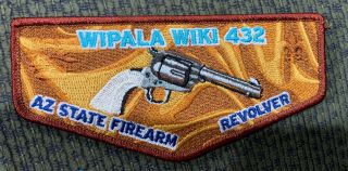 Oa Flap Lodge 432 Wipala Wiki Brown Border Az State Firearm Revolver