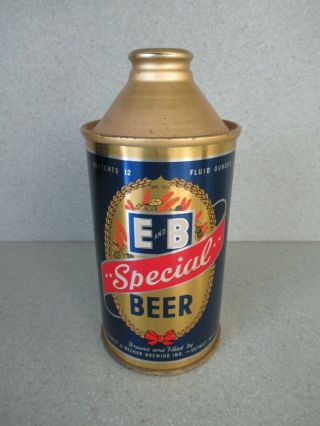 E And B Special Cone Top Beer Can From Ekhardt & Becker Brewing