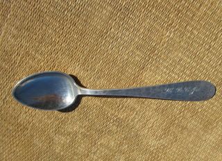 Kalo Arts Craft Hammered Sterling Spoon Number 9460 Monogramed 23 Grams @ $1 Nr