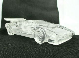 Hofbauer Magic Crystal For Men Lamborghini Car Made In West Germany Vintage 1970