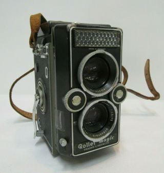 Vintage Rollei Magic Franke & Heidecke Camera Made Germany Comes As Pic