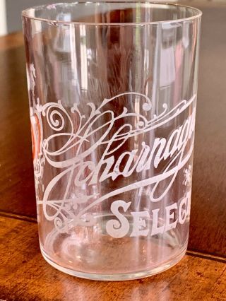 Ferdinand Heim Brewing Co.  Kansas City,  Missouri; Pre - Prohibition Etched Glass
