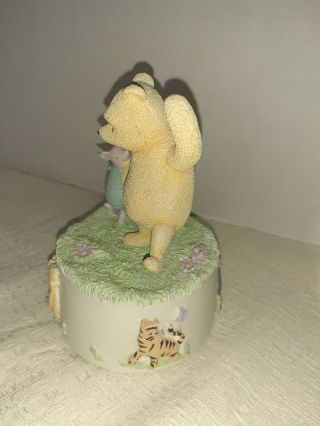 Enesco Winnie The Pooh And Piglet Rotating Music Box 3