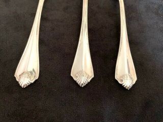 1881 Rogers Oneida Ltd,  1985 King James Flatware - Set of 3 Demitasse Spoons 2