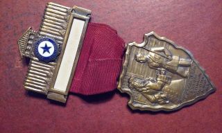 Vintage 1931 American Legion Auxiliary Badge Medal Detroit 11th Ann 