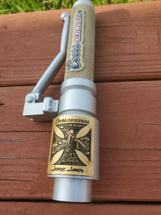 Coors West Coast Choppers Jesse James WCC Beer Tap Handle 4