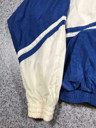 Vintage 90s NIKE DUKE BLUE DEVILS Basketball Mens Track Jacket Medium 2