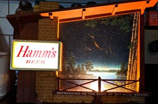 Rarest Hamm ' s Beer Sign 