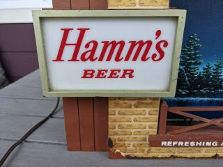 Rarest Hamm ' s Beer Sign 