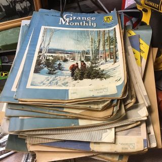 About 45 The National And Pennsylvania Grange Monthly Magazines.
