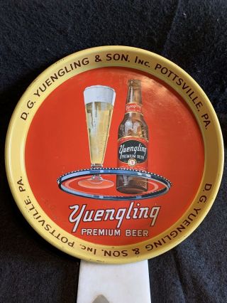 D G Yuengling & Son Beer Ale Porter Metal Tray “black Label” Pottsville,  Pa