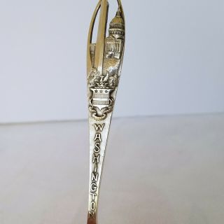 Antique Watson Co. ,  Sterling Silver Spoon Washington Monument White House