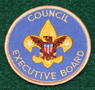 Vintage Boy Scout Adult Position Patch - Council Executive Board