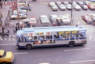 1980 Mabstoa York City Bus Slide 8101 Manhattan Ny Nycta Nyc