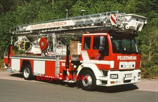 Fire Apparatus Slide,  Snorkel,  Lauterbach / Germany,  07 Man/rusterholz/braendle