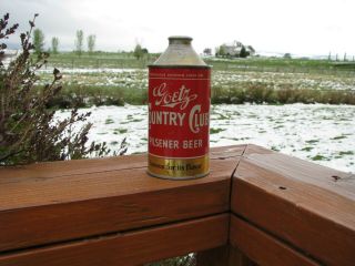 Very 1,  Goetz Country Club Irtp Cone Top Beer Can