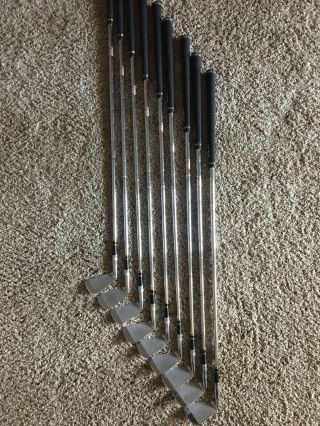 Vintage Wilson Staff Model Dynapower Golf Irons 2 - 9 Pw