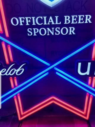 MICHELOB ULTRA BEER PGA GOLF RYDER CUP 2020 LIGHT UP LED SIGN GAME ROOM BAR 4