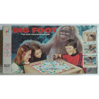 Big Foot The Giant Snow Monster Game Vintage 1977 Milton Bradley Complete