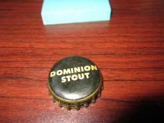 Dominion Stout - Bennett Brewing - St.  John - Canada - Cork Beer Bottle Cap -