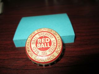Red Ball Brewery - Brunswick - Canada - Cork Beer Bottle Cap - Crown
