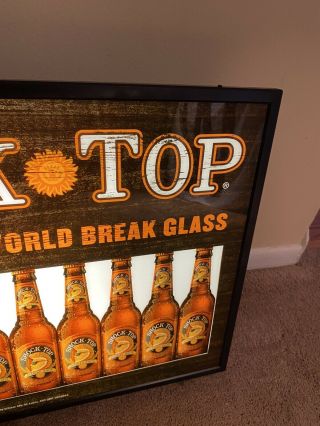 Shock Top Beer Bottle Light Sign End Of The World 3