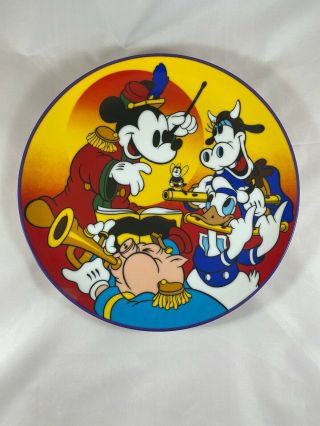 Disney Official Disneyana Convention Plate Bandleader Mickey 1993 Le 2000