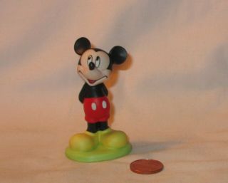 Disney Mickey Mouse Ceramic/porcelain Figure; By Grolier