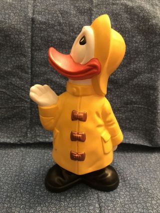 Donald Duck Raincoat Ceramic Figure 9.  75 " Walt Disney