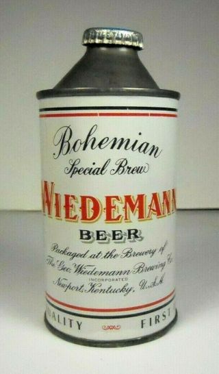 Wiedemann Bohemian Special Brew Cone Top Beer Can - Non Irtp - - Newort,  Ky