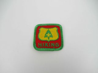 Hiking Boy Scouts Uniform Shirt Pocket Patch Badge