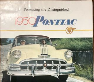 Vintage 1950 Pontiac Brochure
