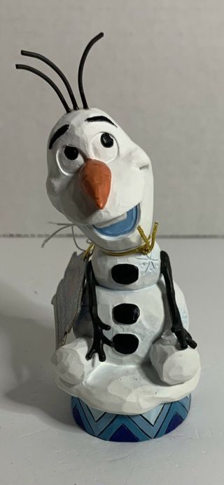 Frozen Silly Snowman Olaf Disney Showcase Traditions 4039083 Jim Shore Ornament