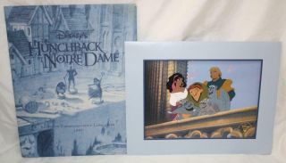 Walt Disney Hunchback Of Notre Dame Exclusive Commemorative Lithograph 1997 Fc