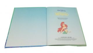 Walt Disney Classic The Little Mermaid A Big Golden Book Vintage 1992 Hardcover 2