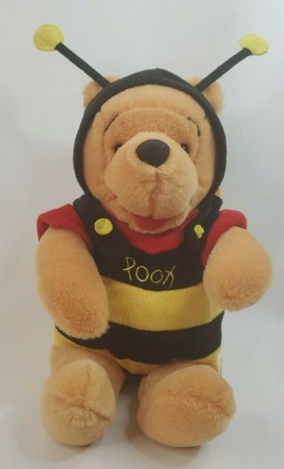 Winnie The Pooh Bear Honeybee Bumble Bee Costume Plush 12 " Disney