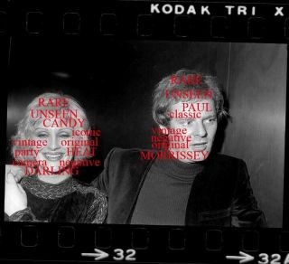Candy Darling Paul Morrissey Unseen Vintage Neg Warhol 