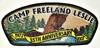Three Fires Council (il) Sa - 43 2007 35th Ann Camp Freeland Leslie Csp Bsa
