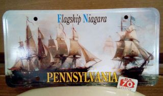 1996 Pennsylvania License Plate Flagship Niagara