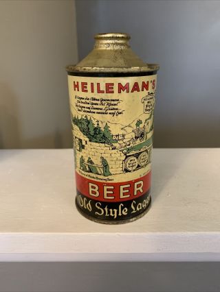 Old Style Cone Top Beer Can Usbc 177 - 6 Outstanding