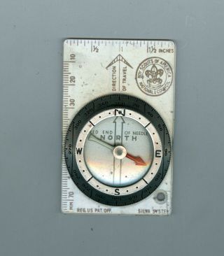 Older Official Boy Scout Silva System Compass