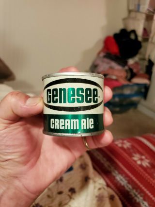 Genesee Cream Ale.  5 Oz.  Beer Can.  Steel American Can.