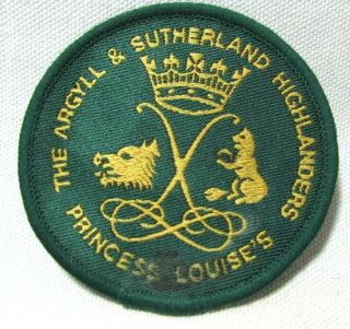 Vintage Argyll & Sutherland Highland Princess Louise 