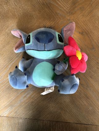 Disney Lilo & Stitch With Flower Plush
